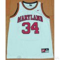 Camiseta Maryland Bias #34 NCAA Blanco